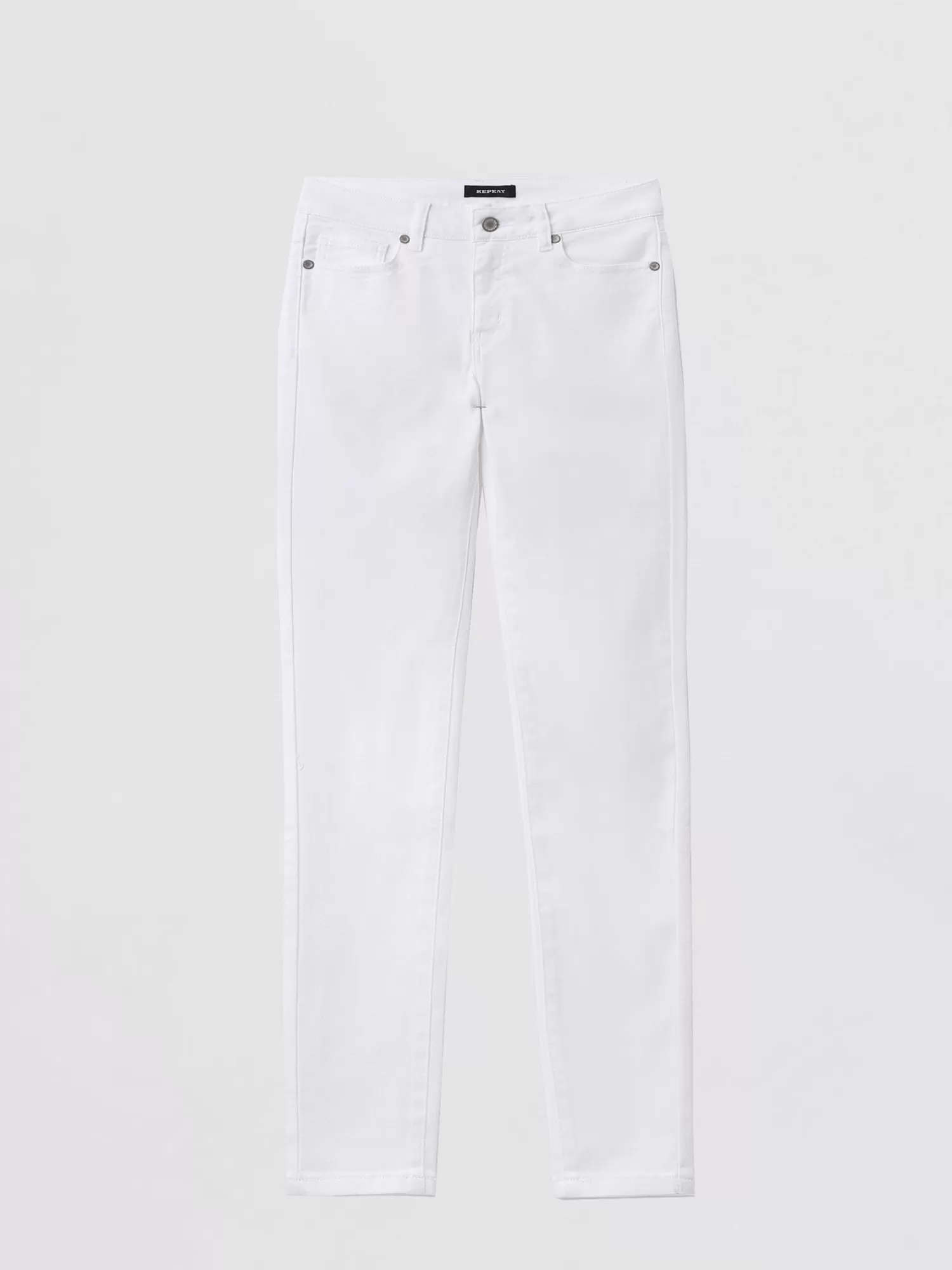 REPEAT cashmere Broeken*Skinny damesbroek White